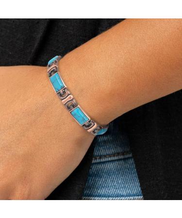 Enercoppex Copper Bracelets for Arthritis & Joints | Pure Magnetic Therapy Jewelry for Pain Relief (COB-0167) - Buy Online on GoSupps.com