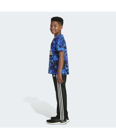 adidas Boys' Short Sleeve Allover Camo Logo T-Shirt - Medium, Team Royal Blue - Buy Online on GoSupps.com