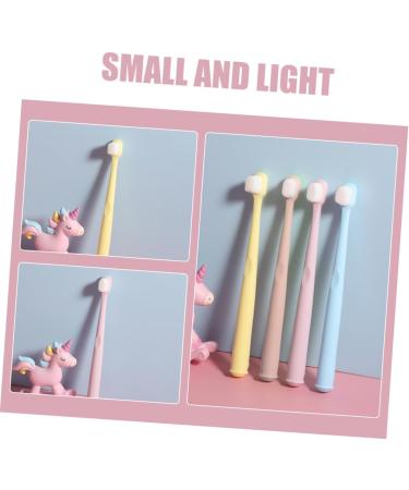 Collbath 6-Set Children's Toothbrushes & Manual Travel Toothbrushes for Adults | Small Head Design for Kids & Toddlers - Best Tooth Cleaning Tools - Buy Online on GoSupps.com