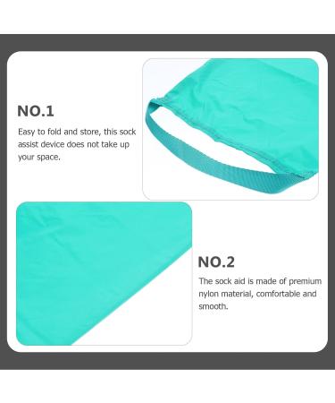 Open Toe Sock Aid for Men & Women | Healeved Men's Socks Applicator | Elderly & Disabled Helper | 42x21x0.4cm - Buy Online on GoSupps.com