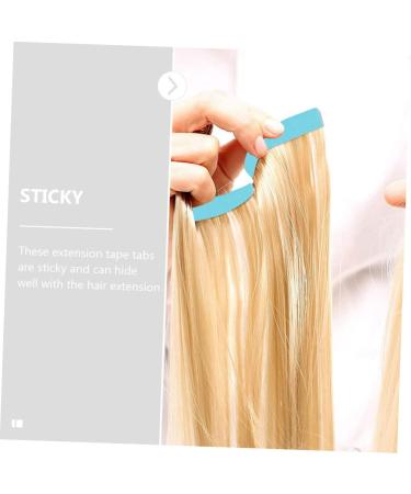 FRCOLOR 40 Sheets Seamless Hair Extensions Extention Tape for Hair Double Side Tape Hair Ties for Women Hair Extension Supply Ladies Wigs Adhesive Women's Pu Front Lace Double Sided Tape - Buy Online on GoSupps.com