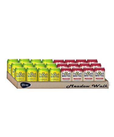 R Whites Premium Raspberry and lemonade can 24 x 330 ml