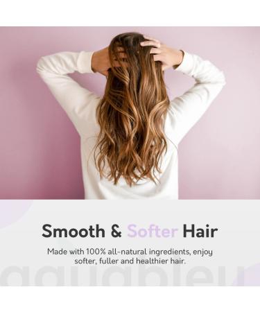 Aquableu Natural Lavender Vanilla Shampoo & Conditioner Set - 16 oz - Sulfate & Paraben Free - For Color Treated Hair - Buy Online on GoSupps.com