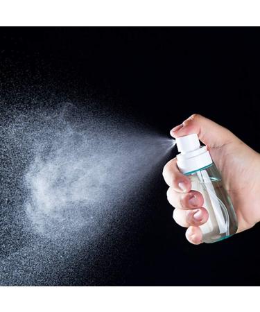 Hairdressing Spray Bottles Set - 30ml 60ml 80ml | Travel Size Cosmetic Atomizers for Makeup & Shampoo - Empty Blue Bottles - Buy Online on GoSupps.com