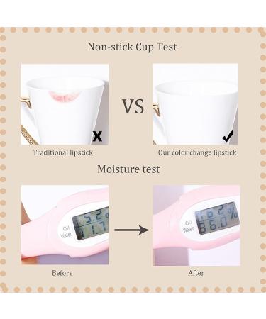 Gireatick Little Princess Color Changing Lipstick Set | Long Lasting & Waterproof Lip Balm | 3pcs Gold Leaf Moisturizer | Lip Make Up Kit for Women - Buy Online on GoSupps.com