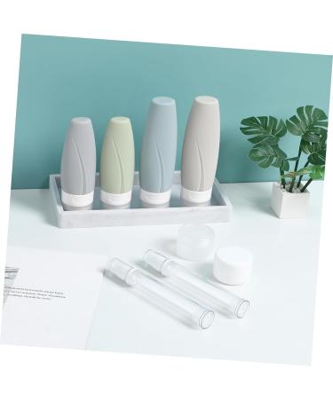 PartyKindom 1 Set Silicone Bottle Set Travel Bottle Travel Containers for Toiletries Travel Shampoo Lotion Dispenser Travel Toiletry Containers Clamshell Storage Set Bottle - Buy Online on GoSupps.com