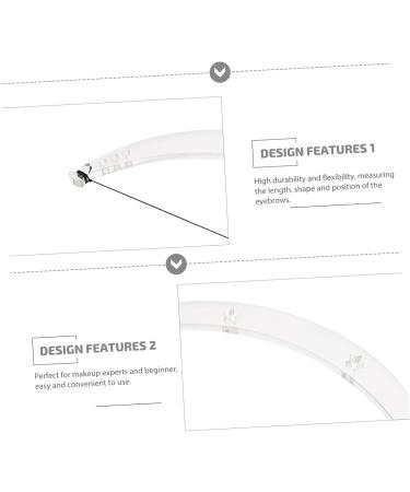 Beavorty 3 sets Nose Shape Rulers Position Assist Tools Auxiliary Positioning Beauty Measurement - Buy Online on GoSupps.com