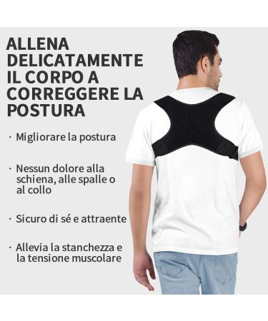 Posture Corrector | Fully Adjustable Back Brace - Comfortable & Breathable Support for Spine | Men & Women - Buy Online on GoSupps.com