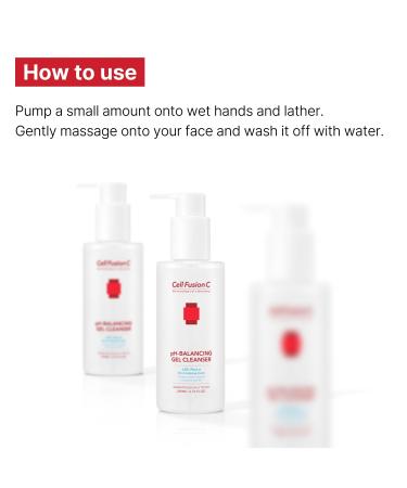 Cell Fusion C Post Alpha Gel Cleanser | pH-Balancing Hydrating & Exfoliating with BHA & Hyaluronic Acid | Sensitive Skin | 6.76 fl. oz - Shop Internationally - Buy Online on GoSupps.com