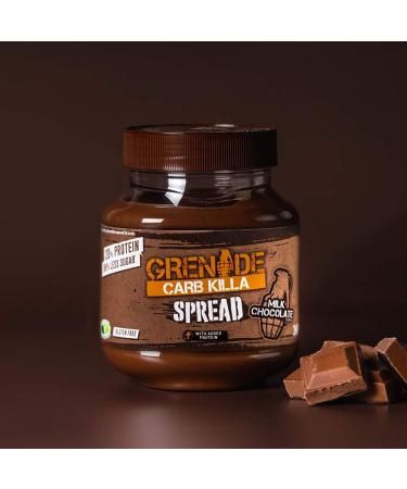 Grenade Carb Killa Protein Spread - Milk Chocolate 1 x 360g Jar - Buy Online on GoSupps.com