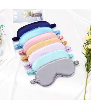 Mulberry Silk Sleep Eye Mask - Soft Good Night Eye Cover | Black 1 Count - Buy Online on GoSupps.com