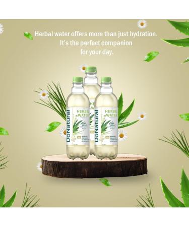 Pack de 12 DoNatural Eau aux Herbes Aloe Vera Citronnelle & Camomille 500 ml Boisson aloe vera faible en calories enrichie en magn sium et fibres sans dulcorants artificiels. Donat Aloe Vera 500 ml (Lot de 12) - Buy Online on GoSupps.com