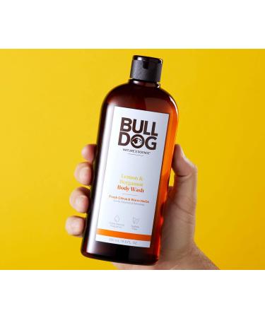 Bulldog Skincare Lemon & Bergamot Shower Gel Body Wash for Men 500 Milliliters - Buy Online on GoSupps.com