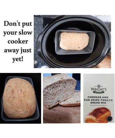 Wright's | Cheddar & Sundried Tomato Bread Mix 5X500g | includes Cheddar cheese with Mediterranean sundried tomatoes onions herbs and garlic |For machine or hand baking | Suitable for vegetarians - Buy Online on GoSupps.com