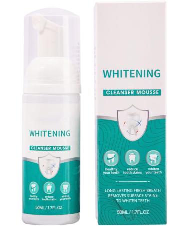 Foam Toothpaste for Sensitive Teeth - Whitening & Anti-Cavity Formula | Deep Clean Rubber Tooth Cleaning Mousse (Sky Blue) - Buy Online on GoSupps.com