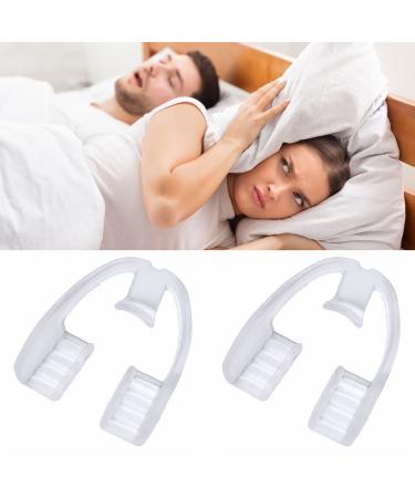 Luojuny 2-part braces in a shaft design nightly protection for teeth mouth protection for teeth grinding grinding teeth comfortable individual mouth protection against bruxism transpse