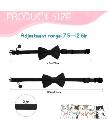 Shop Cute Breakaway Cat Collars with Bells - Personalized Neck Bands for Kittens & Puppies in Blue & Black - Ideal for Small Pets - Buy Online on GoSupps.com