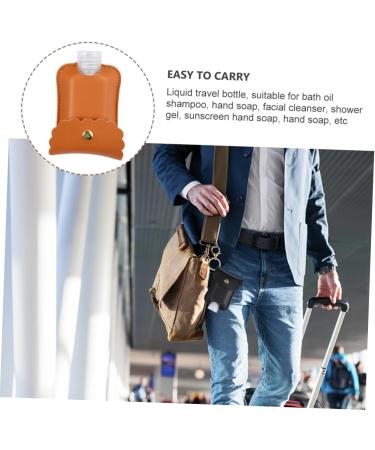 MAGICLULU 4 Hand Wash Bottle with Keychain Portable Bottle Cover Hand Bottle Cover Protective Cover Portable Keychain Carriers Keychain Carriers for Lotion Protective Bottle Cover - Buy Online on GoSupps.com