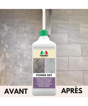 MARBEC POWER DET 5LT Porcelain stoneware detergent for extraordinary cleaning to remove halos stains and possible installation residue. - Buy Online on GoSupps.com