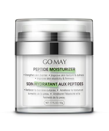 GO MAY Peptide Moisturizer PM01 | Anti-Aging Moisturizer | Daily Moisturizing Cream | Easy to Use | 1.7 FL.OZ