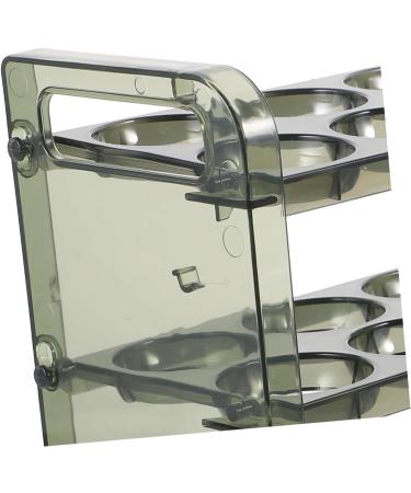 COOLHIYA Egg Cartons Egg Carton Eggs Fridge Door Egg Holder Egg Holder for Fridge Door Egg Stand Storage Box Side Door Green 31.00X17.50X10.50CM - Buy Online on GoSupps.com