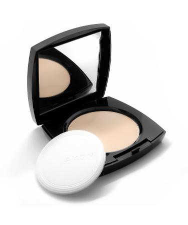Avon True Colour Compact Powder - Neutral Fair for Light Skin | Mattifying Finish - Buy Internationally - Buy Online on GoSupps.com