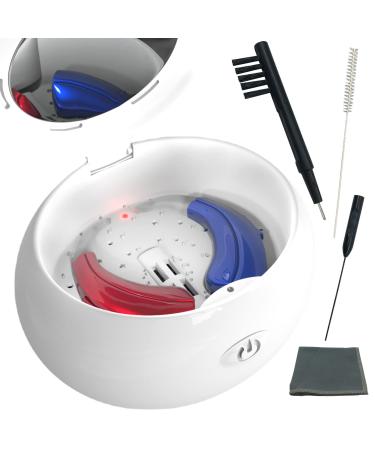 Hearing Aid Cleaning Kit Avoid Costly Breakdowns: Dryer Dehumidifier Case & 4 Cleaning Tools. Brush | Tube and Vent Cleaner | Wipe. Accessories & Supplies. Earbuds, Cochlear Implants, Ear Amplifier