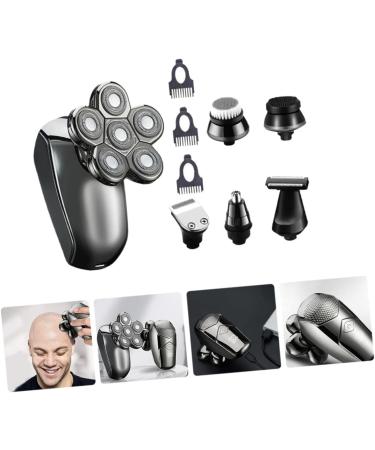 Buy 2 Sets Electric Shaver for Men - Rechargeable Beard Razor with 6 Heads | International Shipping Available - Buy Online on GoSupps.com