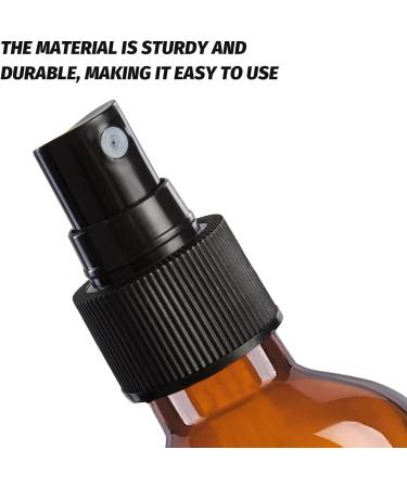 AsfaCuputure 60ml Glass Spray Bottle - Travel Fine Fog Atomizer for Essentials Perfume & Aromatherapy - 2 Pack - Buy Online on GoSupps.com