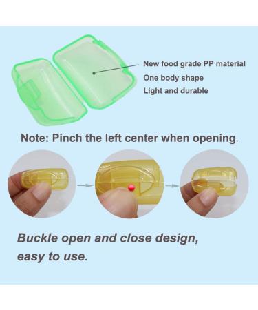 20 Pack Travel Toothbrush Head Covers - Portable Toothbrush Pod Caps for Home and Outdoor Protection - Buy Online on GoSupps.com