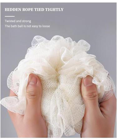 Large Cartoon Bath Puff Sponge - 2PCS Nonslip Loofah Pouf for Cute Shower & Bathing - Buy Online on GoSupps.com