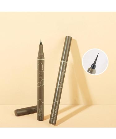 Waterproof Eyeliner High-Pigmented Extra-Fine Precision Liquid Ink Eyeliner | Smudge Resistant Long Lasting Eyeliner All Day Waterproof Eyeliner Makeup Jiem-ca 02# Dark Brown - Buy Online on GoSupps.com
