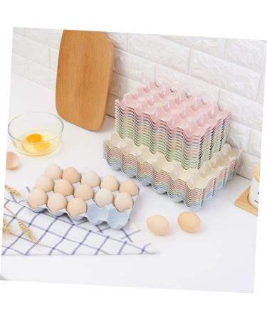 Hohopeti Box bandejas para comida Plastic Trays Recycled Egg cartons Bulk Egg Holder Egg Rack Drawer Thicken As Shown 29*19CM - Buy Online on GoSupps.com