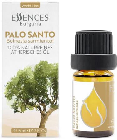 Essences Bulgaria Palo Santo Essential Oil 5ml - 100% Pure & Natural for Aromatherapy - Cruelty Free and Vegan - Buy Online on GoSupps.com