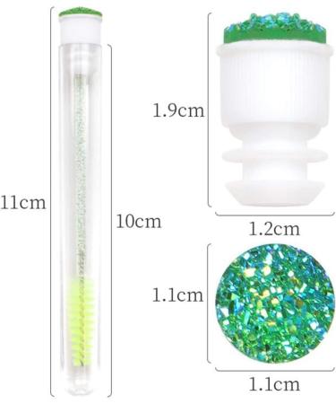 5Pcs Lashes Mascara Brush Spoolies Eyebrow Stick With Tube Fashion Book - Buy Online on GoSupps.com