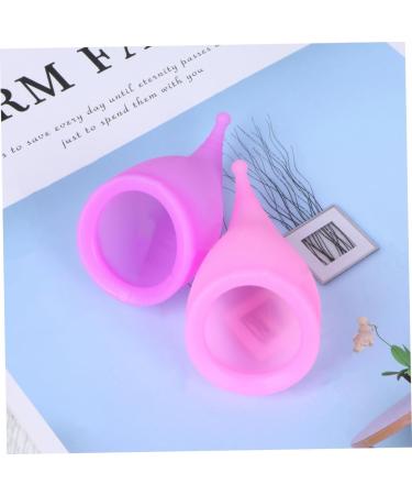 Healeeved 6th Female Period Cup - Comfortable Silicone Menstrual Cup in Violet Pebble Gel | Eco-Friendly & Medical Grade Hygiene - Buy Online on GoSupps.com