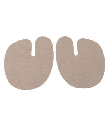 Leather Flip Flops Forefoot Pad Preventing Skin Abrasion with Self Adhesive for Enhanced Comfort Sandal Metatarsal Pad (Apricot)