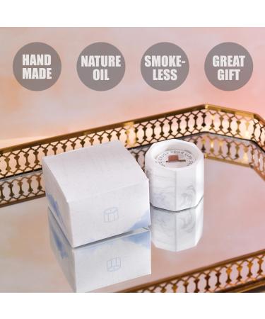 Buy Handmade Lavender Scented Candle | Natural Essential Oil | Smokeless Gift for Him & Her - International Shipping - Buy Online on GoSupps.com