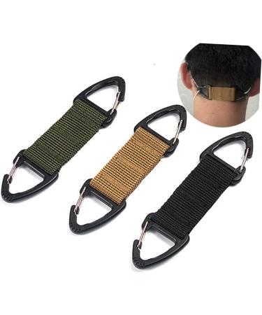 Magiclulu Masking Hook Set - 6 Pcs Double-Sided Face Mask Ear Hooks Backpack Hooks earring Holders & Cable Extensions | Versatile Protective Key Trailer Pockets - Buy Online on GoSupps.com