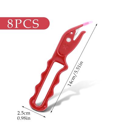 Lusofie 8Pcs Rubber Band Cutter - Easy Hair Tie Removal Tool - Buy Online on GoSupps.com