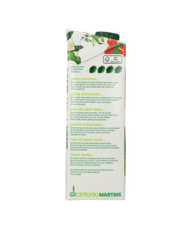 Buy Dr. Antonio Martins Organic Coconut Water 1L - Refreshing & Natural Hydration | International Shipping Available - Buy Online on GoSupps.com