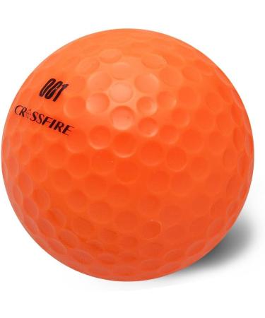 12-Pack Nitro Crossfire Orange Golf Balls - Long Distance and High Visibility - Buy Online on GoSupps.com
