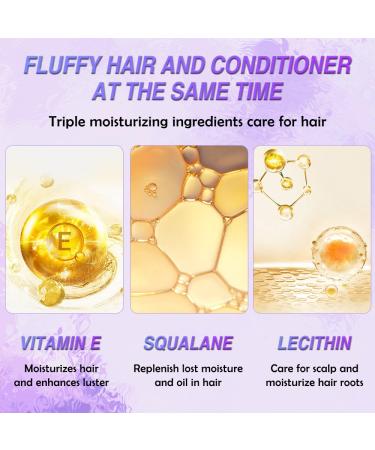 2PCS Voluminous Non-Sticky Leave-In Conditioning Spray - Airy Pomade for Long-Lasting Volume and Hair Care 0.5 Ounce (Pack of 2) Purple - Buy Online on GoSupps.com