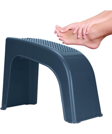 Buy Pedicure Footrest - Strong Load-Bearing Shower Footrest for Bathroom | Dark Green | Perfect for Home Use - Buy Online on GoSupps.com