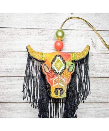 Steer Bull Skull Silicone Car Freshie Mold - Oven Safe Shiny Mold for Aroma Beads & Resin - Buy Online on GoSupps.com