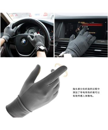 Flexible Touch Screen Gloves L-palm width 9cm and hand circumference 23cm grey - Buy Online on GoSupps.com
