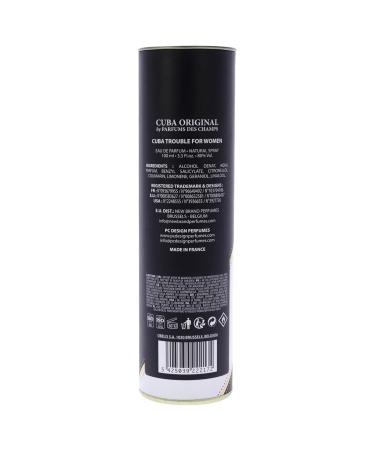 Cuba Trouble for Women - 3.3 oz EDP Spray - Buy Online on GoSupps.com