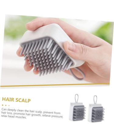 Beatifufu 2-Piece Shampoo Brush Set | Unique Scalp Massager & Shower Hair Cleaning Comb for Ultimate Hair Care - Buy Online on GoSupps.com
