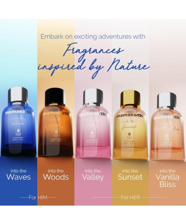 Mama'earth Into The Waves Liquid Eau De Parfum For Men-100 Ml|Made Safe Approved|Premium&Long-Lasting Fragrance|Blend Of Exotic Ingredients|Perfume With Bergamot |Fresh Scent For Men. - Buy Online on GoSupps.com