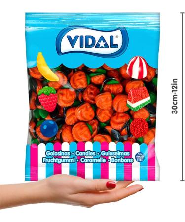 Vidal Bonbon G lifi Citrouilles Halloween 1 kg - Buy Online on GoSupps.com